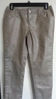 Chaps Denim Girls METALLIC  Ankle Jeans Size 14 - Image 1 of 4