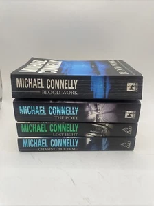 Michael Connelly 4 Book Blood Work The Poet Lost Light Chasing The Dime - Picture 1 of 12