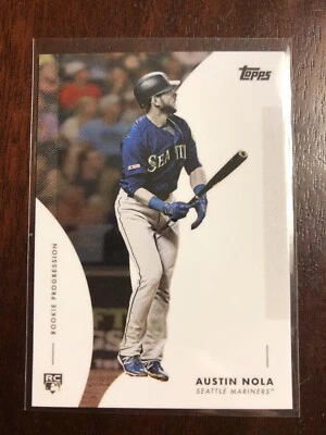 2020 TOPPS ON-DEMAND MLB ROOKIE PROGRESSION WAVE 1 CARD RANGERS AUSTIN NOLA #9 - Image 1 of 2