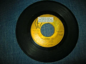 Barrett Strong & Rayber Voices - Whirlwind / I'm Gonna Cry - 45 RPM 7" Plays VG - Imagen 1 de 2