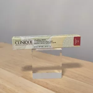 Clinique Chubby Stick #07 SUPER STRAWBERRY Lip Color Balm, 3g NIB - Picture 1 of 3