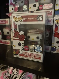 Hello Kitty Gold Medal Flocked Funko Pop 4000pieces Limited Edition - Picture 1 of 6