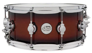 DW Design Series 6x14 Maple Snare Drum - Tobacco Burst - Picture 1 of 1