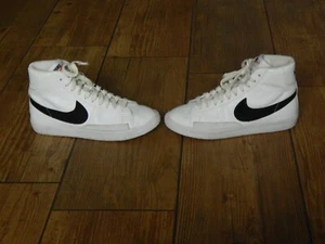 NIKE BLAZER MID '77 GS WEISS SCHWARZ SCHUHE SNEAKER CZ7531-100, UK 5, EU 38 - Bild 1 von 8