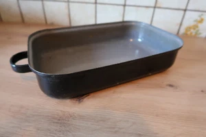 Bratreine, Reine zum Dekorieren o.ä, Bratpfanne eckick, gebraucht, alt - Bild 1 von 1