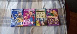 horrible histories books x4 - Picture 1 of 1