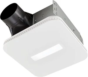 110 Cfm Bathroom Exhaust Fan With Cct Led Light Cleancover Grille Energy Star - Picture 1 of 6
