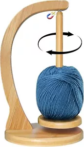 Wooden Yarn Holder for Crocheting, Larger and More Magnetic Yarn... - Picture 1 of 8