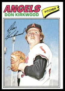 Don Kirkwood 1977 Topps #519 California Angels Baseballkarte - Bild 1 von 2