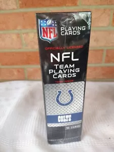 12 - PACKS NFL Licensed Indianapolis Colts Playing Cards 12 Standard Decks - NEW - Picture 1 of 5
