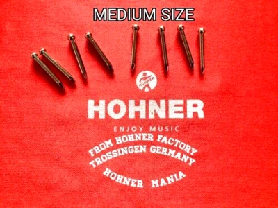 Juego completo de pasadores de fuelle hohner 100% original de fábrica hohner alemania. Foto 1 de 3