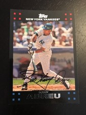 2007 Topps #5 BOBBY ABREU New York Yankees Pack Fresh Look!