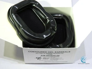 SELLOS DE OREJA RELLENOS DE GEL CONTORNEADO DAVID CLARK originales para H20-10 p/n 40243G-05 - Imagen 1 de 5