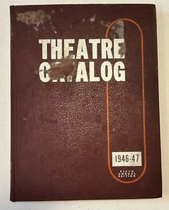 1946-47 THEATRE CATALOG - Original! - Union Theatre Richwood, OH - VERY RARE! - Imagen 1 de 12