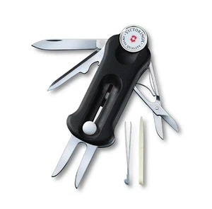 VICTORINOX Golf Tool Black 0.7052.3 Genuine in Japan Multi Function New - Picture 1 of 6