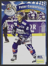 2006/07 DEL Straubing Tigers PETER CASPARSSON Postcard Falun,Sweden