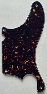 Golpeador Tortuga Marrón Ajuste Fender Tele Caballo Tono Estilo Ligero Piezas de Guitarra - Imagen 1 de 6