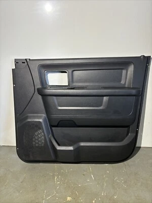 Dodge Ram 1500 2010-2012 pasajero diestro pizarra oscura/gris-V3 panel de moldura de puerta delantera Foto 1 de 4