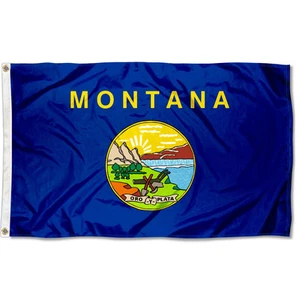 State of Montana Flag for Flagpole - Picture 1 of 7