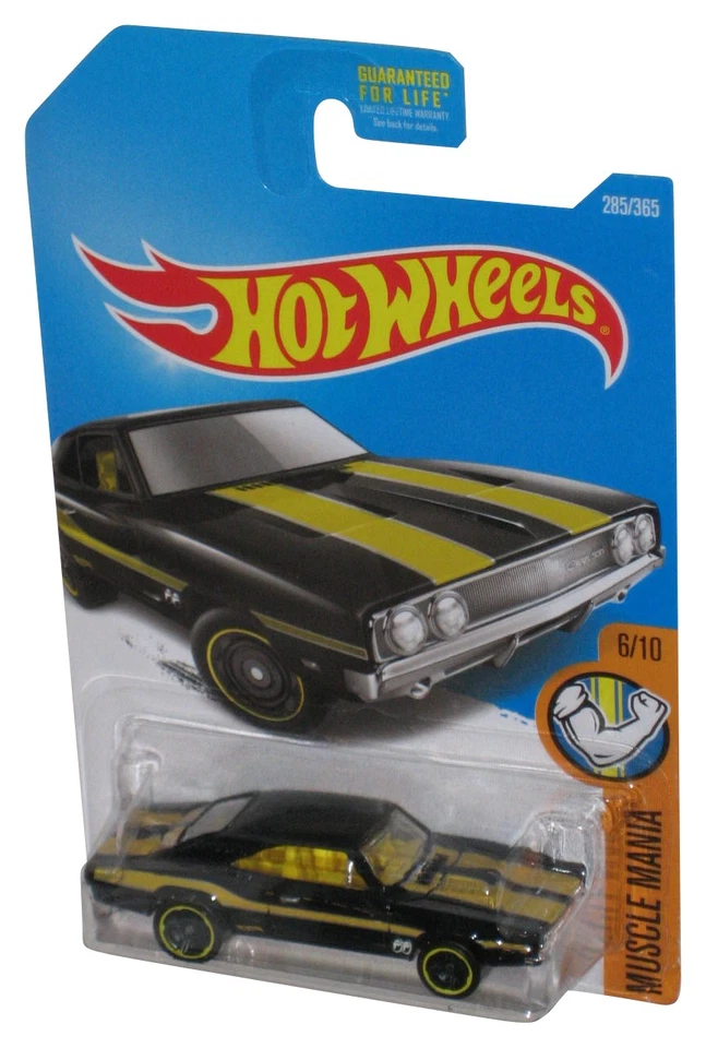 Carro Hot Wheels Muscle Mania 6/10 (2015) preto 69 Dodge Charger 500 285/365 - Imagem 1 de 1