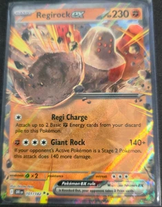 Regirock ex 101/182 Sv10: Destined Rivals Holo - Picture 1 of 2