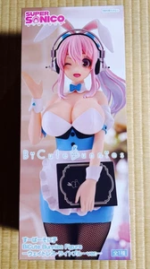 Super Sonico BiCute Bunnies Waitress Light Blue Ver. Figure – New, Sealed - Picture 1 of 6