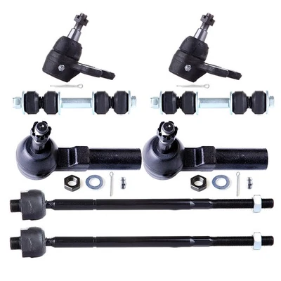 8x Front Tie Rod Ends Ball Joints For Buick LeSabre Cadillac DeVille Seville Foto 1 de 4