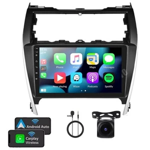 32G For 2012-2014 Toyota Camry 10.1" Car Radio Stereo WiFi Android 15.0 GPS Navi - Picture 1 of 16