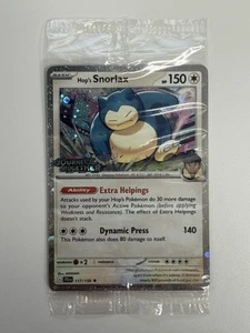Asia Exclusive Hop’s Snorlax 117/159 Viaggio Insieme timbrato promo SIGILLATO - Foto 1 di 2
