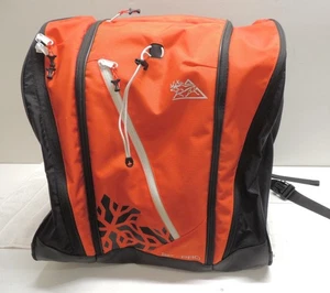 Kulkea SP PRO Snowboard Ski Boot Bag Backpack ~ Reddish Orange ~ One Use -  EUC - Picture 1 of 9