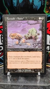 SICK AND TIRED Portuguese Vers MAGIC The Gathering INSTANT 1999 Trading Card MTG - Picture 1 of 2