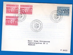 STAMPS SWEDEN-Centenary of Shooting Organization,set of 2 + 2,FDC 1960- # - Picture 1 of 1