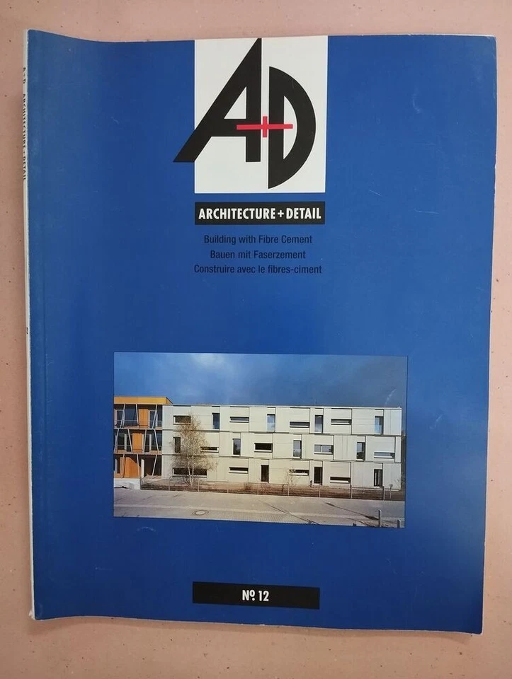 Magazine Ad Magazine (Architecture+Details) No. 12 Good Condition - Image 1 of 1
