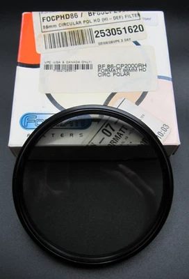 Formatt 86mm Circular POL HD (Hi-Def) Filter BF86-CP2000RH - Image 1 of 4