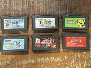 Gameboy Advance GBA 6 Spiele Lot Japanische Importe - Bild 1 von 2