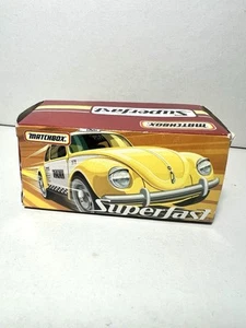 Matchbox Superfast #73 Volkswagen Beetle Yellow Taxi Limited UHTF - Picture 1 of 10
