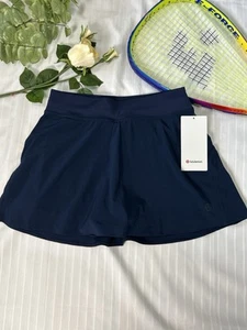Falda Tenis HR Ligera Lululemon Nueva con Etiquetas - Azul Marino Verdadero - Talla 6 - Imagen 1 de 10