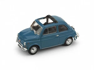 Coche modelo APERTA BLU TURCHESE de Japón Brumm R464-06 1/43 Fiat 500L 1968-1972 - Imagen 1 de 6