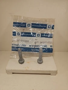 Lot Of 2 OEM NOS 62-85 C1 C2 C3 Corvette Starter Bolts Outboard GM 14057098 - Picture 1 of 5