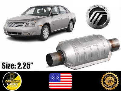 For All Mercury Catalytic Converter 2.25" High Quality Low Maintenance - Image 1 of 4