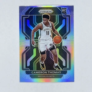 2021-22 Panini Prizm Silver Cameron Thomas RC #297 Brooklyn Nets - Picture 1 of 2
