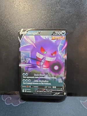 Gengar V Ultra Rare SWSH08: Fusion Strike 156/264 NM - Image 1 of 4