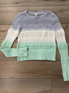 Ivivva Calm After Practice Sweater Size Girls 12 Multi-Color Lululemon Girls - Picture 1 of 2