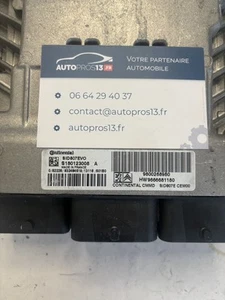 SID807EVO MOTORSTEUERGERÄT MIT DECODER PEUGEOT 308 1.6HDI S180123008A 9800268980 - Bild 1 von 6