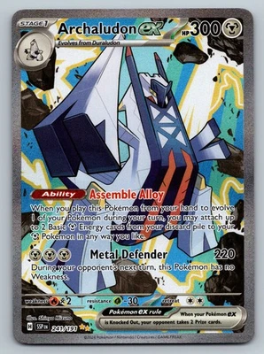 Archaludon ex 241/191 Sv08: Surging Sparks Holo - Image 1 of 2
