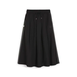 PUMA Infuse Pleated Midi Skirt Womens Black Casual 62431101 - Picture 1 of 2