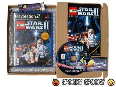 Lego Star Wars II The Original Trilogy PS2 - UK PAL VGC CIB - Tracked - Image 1 of 4