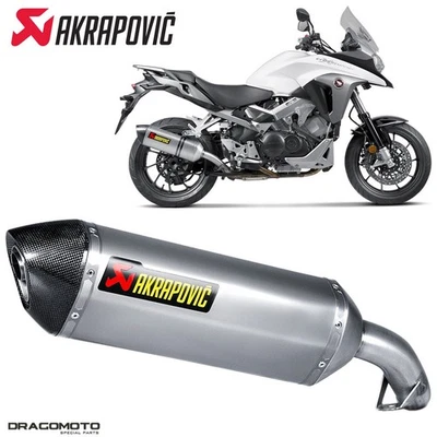 Escape HONDA VFR 800 F ABS Interceptor 2014-2015 AKRAPOVIC Titanium S-H8SO3-HRT Foto 1 de 4