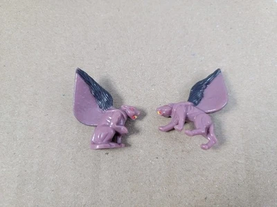 Conjunto de 2 orelhas de cão de terror lobisomem Mighty Max Horror Heads Bluebird - Imagem 1 de 4