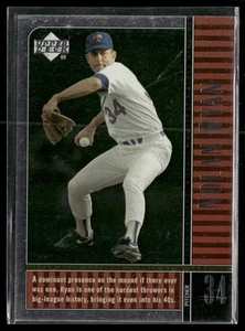 2000 Upper Deck Legends Nolan Ryan #69 Texas Rangers - Picture 1 of 2